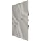 Ekena Millwork 19 5/8in. W x 19 5/8in. H Rogue EnduraWall Decorative 3D Wall Panel Covers 2.67 Sq. Ft. WP20X20RGCDC - alternate 3